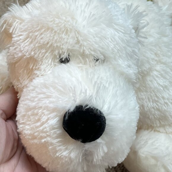 Jellycat Truffles 14" Polar Bear Flat Floppy Pillow Pet Plush Retired RARE - Picture 7 of 13